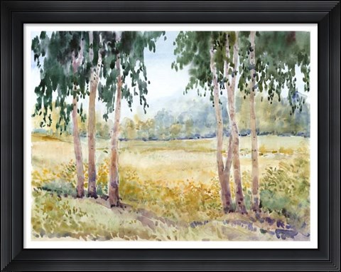 Framed Luminous Meadow II Print