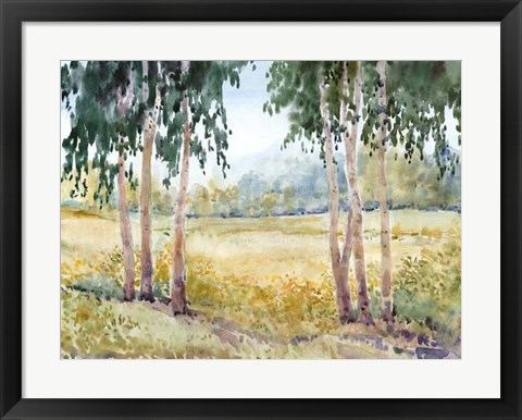 Framed Luminous Meadow II Print