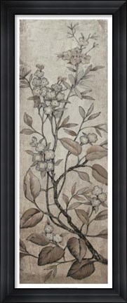 Framed Branch &amp; Blossoms I Print