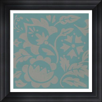 Framed Ginter Sea II Print