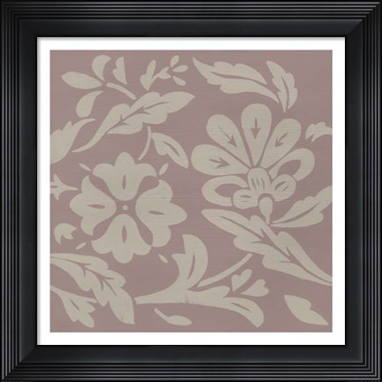 Framed Ginter Lilac I Print