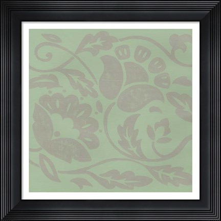 Framed Ginter Mint I Print