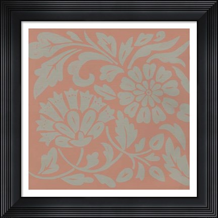 Framed Ginter Coral II Print