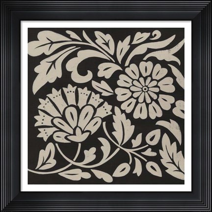 Framed Ginter Charcoal II Print