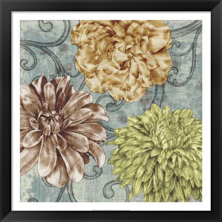 Framed Flower Fetti I Print