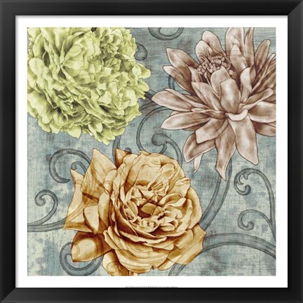 Framed Flower Fetti II Print
