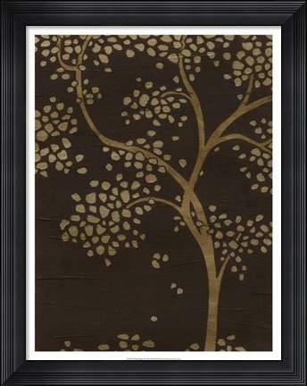 Framed Gilded Bough I Print