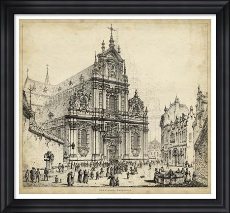 Framed Brussells Print
