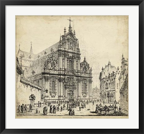 Framed Brussells Print