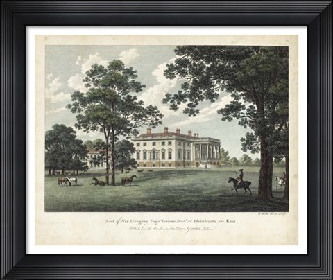 Framed Watt&#39;s Views IV Print