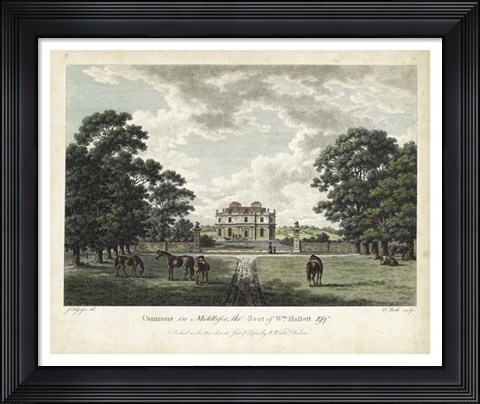 Framed Watt&#39;s Views VI Print