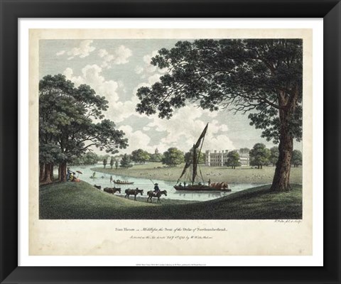Framed Watt&#39;s Views VII Print