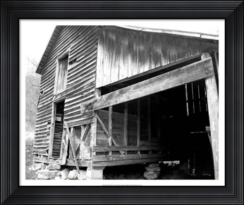 Framed Weather Worn I Print