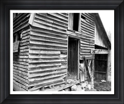 Framed Weather Worn II Print