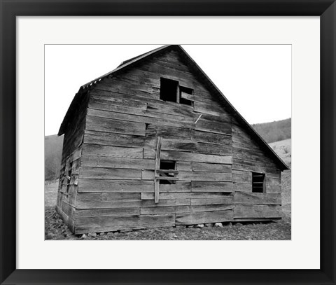 Framed Weather Worn IV Print