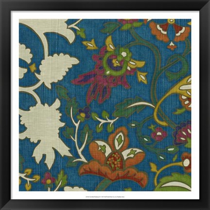 Framed Jewelled Pashmina II Print