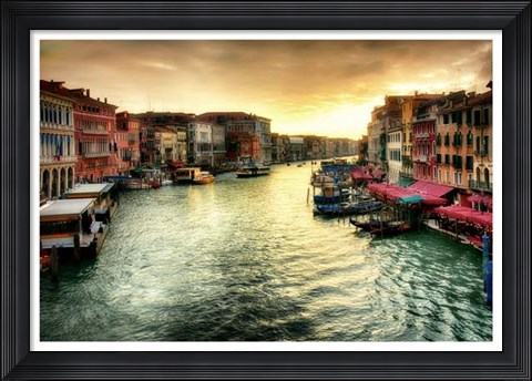 Framed As Evening Falls Print