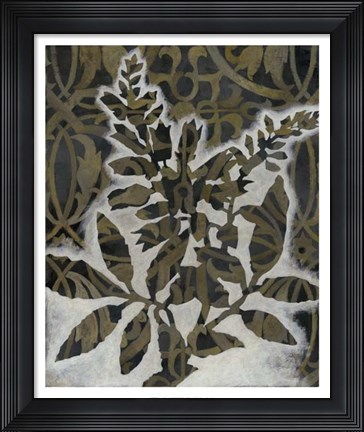 Framed Pattern Bloom I Print