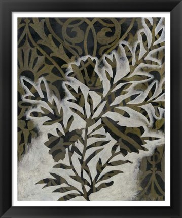 Framed Pattern Bloom II Print