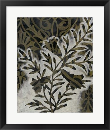 Framed Pattern Bloom II Print