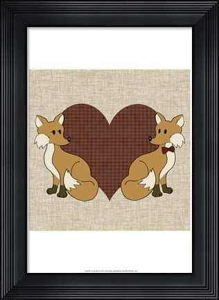 Framed You &amp; Me II Print