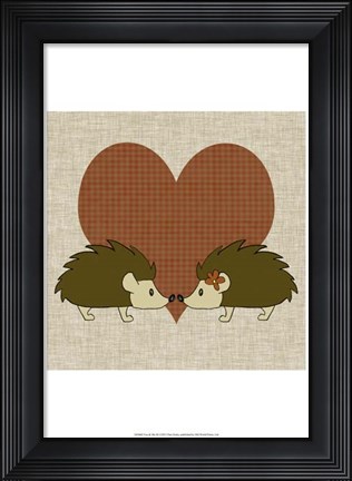 Framed You &amp; Me III Print