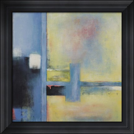 Framed Touch of Blue II Print