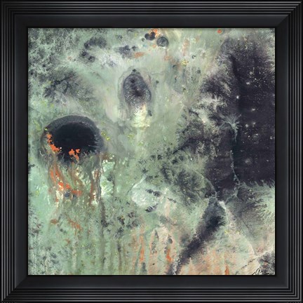 Framed Coral &amp; Jelly Fish II Print
