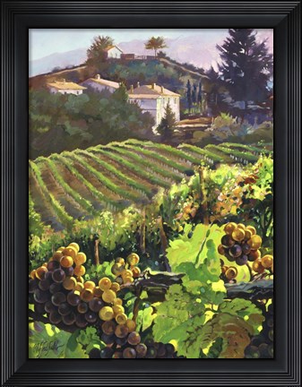 Framed Siena Harvest Print