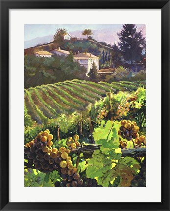 Framed Siena Harvest Print