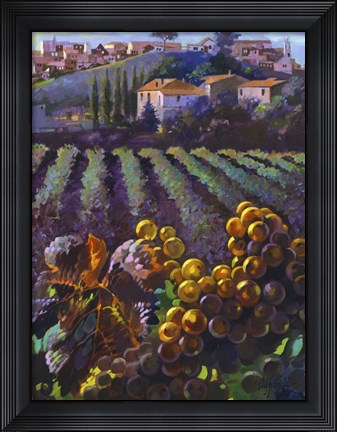 Framed View of Tuscany Print