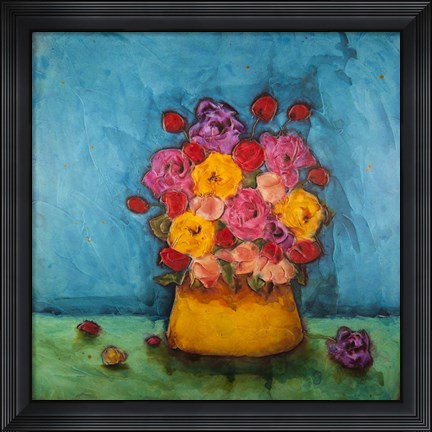 Framed Bucket of Beauty Print