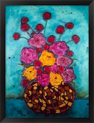 Framed Love &amp; Roses Print