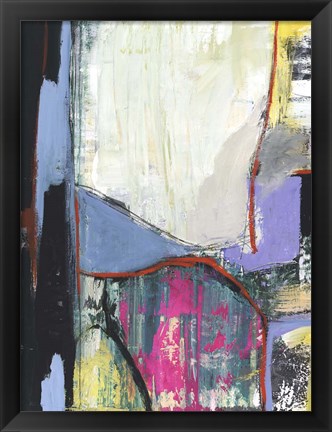 Framed Walking Through II Print