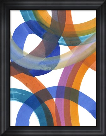 Framed Over Pass I Print