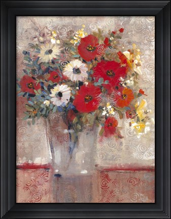 Framed Curly Still Life II Print