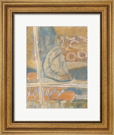 Framed Layers of Pastel I Print