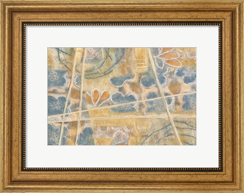 Framed Layers of Pastel II Print