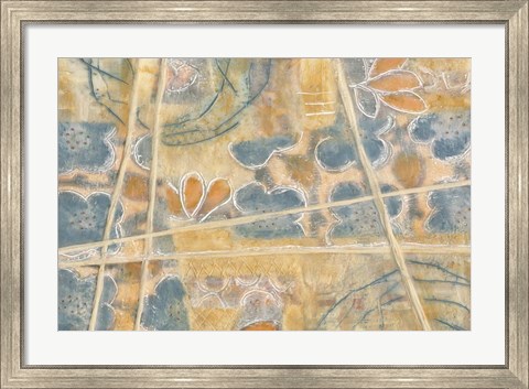 Framed Layers of Pastel II Print