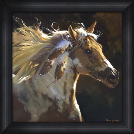 Framed Spirit Horse Print