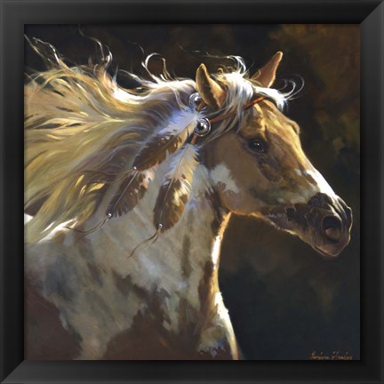 Framed Spirit Horse Print