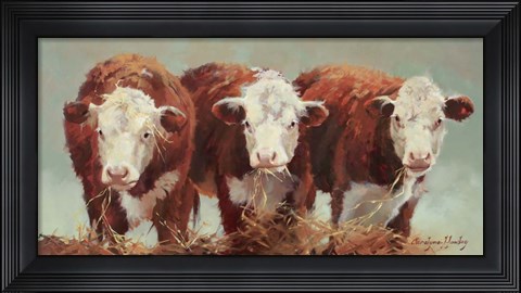 Framed Three of a Kind Print