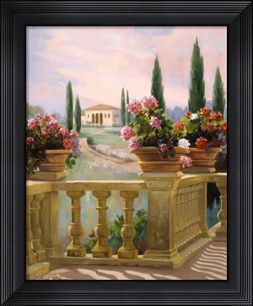 Framed Tuscany Morning Print
