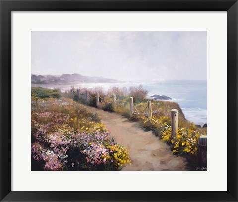 Framed Wildflowers Print