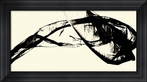 Framed Silk Ink V Print