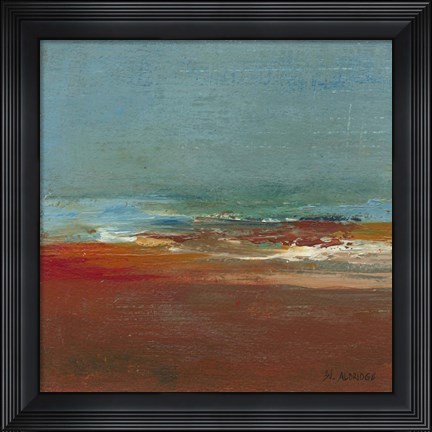 Framed Sea Horizon I Print