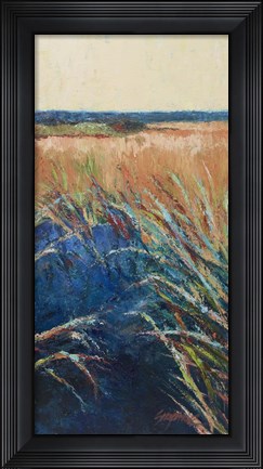 Framed Pastel Wetlands II Print