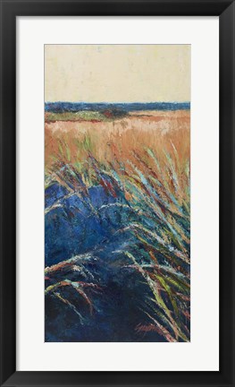 Framed Pastel Wetlands II Print