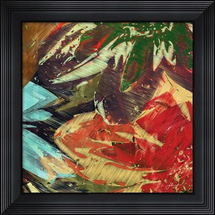 Framed Floragraph I Print
