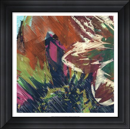 Framed Floragraph III Print